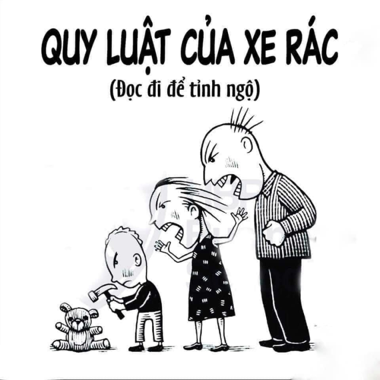 QUY LUẬT CỦA XE RÁC