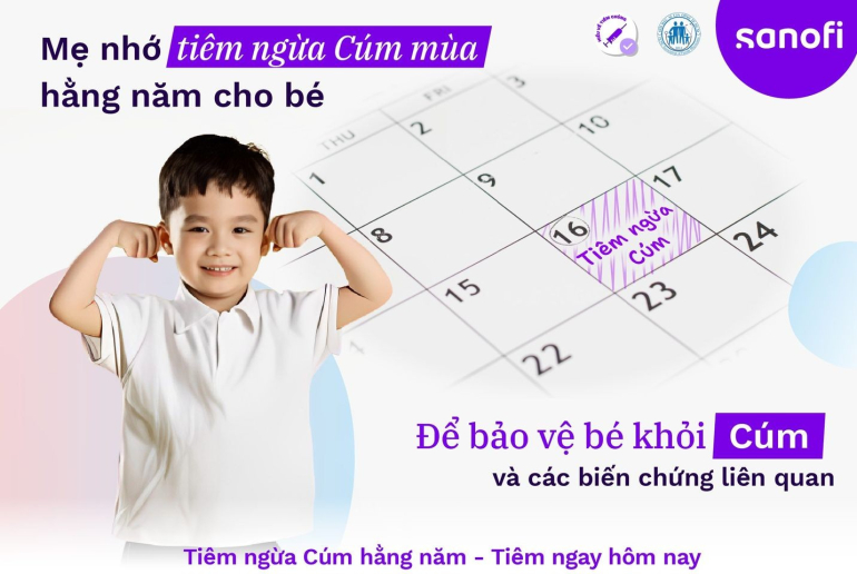 MẸ CÓ NGHĨ RẰNG TRẺ ĐÃ LỚN THÌ KHÔNG CẦN TIÊM NGỪA CÚM NỮA? 🤔