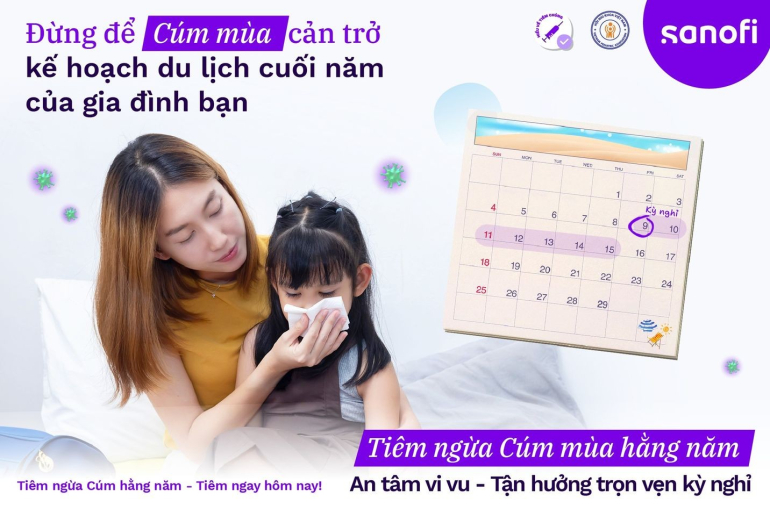 ĐỪNG ĐỂ CÚM MÙA CẢN TRỞ KẾ HOẠCH DU LỊCH CUỐI NĂM CỦA GIA ĐÌNH BẠN! ⛱️