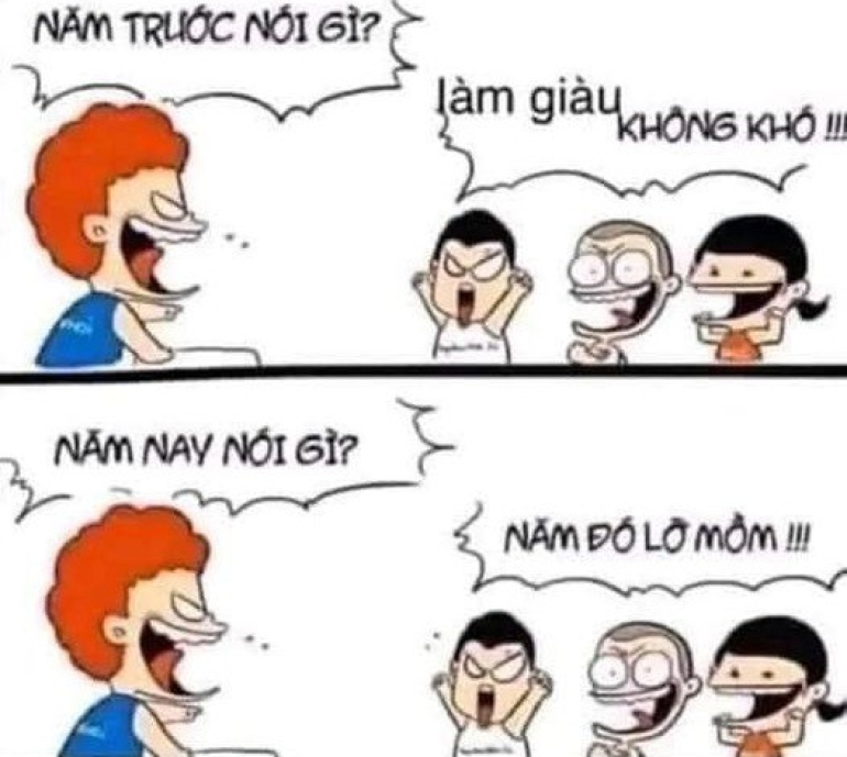 Năm trước nói gì nè...